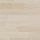 Solid block worktop, SWF30, ash/lacquered