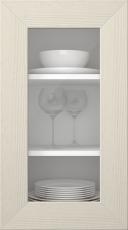 Pine door, Feeling, JPP45LA, Vanilla Cream (clear glass)