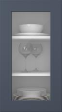 Painted door, Bravura, PM16LA, Ocean (clear glass)