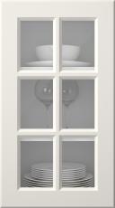 Painted door, Pigment, PM40RU, Pure white (clear glass)