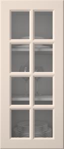 Painted door, Pigment, PM40RUK, Vanilla Cream (clear glass)