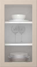 Painted door, Petite, PM60LA, Cashmere (clear glass)