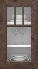 Birch door, Softline, PP23KA, Hazelnut (clear glass)