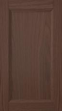Oak door, Woody, PP25, Pecan