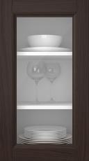 Oak door, Natural, PP54LA, Chestnut (clear glass)