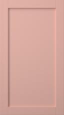 Birch door, Frame, PP60, Coral