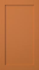 Birch door, Frame, PP60, Terracotta