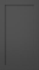 Birch door, Frame, PP60, Graphite Grey