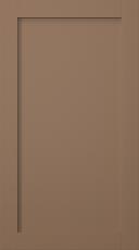Birch door, Frame, PP60, Chocolate