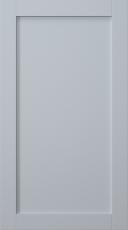 Birch door, Frame, PP60, Pewter