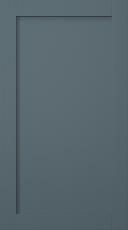 Birch door, Frame, PP60, Teal