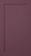 Birch door, Frame, PP60, Plum