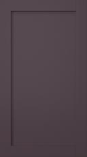 Birch door, Frame, PP60, Aubergine