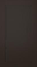 Oak door, Frame, PP60, Dark chocolate