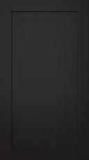 Oak door, Frame, PP60, Black