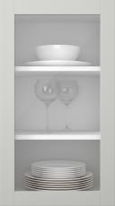 Birch door, Frame, PP60LA, Clay (clear glass)