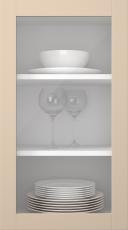 Birch door, Frame, PP60LA, Oat (clear glass)