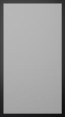 Aluminium frame door, Mist, TAL20, Black (Metal grey)