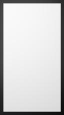 Aluminium frame door, Mist, TAL20, Black (Glossy white)