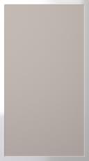 Aluminium frame door, Mist, TAL20, Aluminium (Champagne silver)