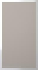 Aluminium frame door, Mist, TAL20, Aluminium (Champagne beige)