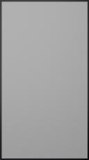 Aluminium frame door, Light, TAL30, Black (Metal silver)