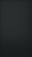 Painted door, Classy, TM12, Black 