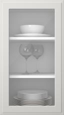 Painted door, Step, TM65LA, Grey (clear glass)