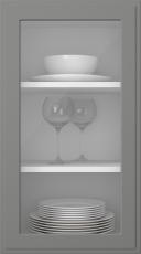 Painted door, Step, TM65LA, Dust Grey (clear glass)