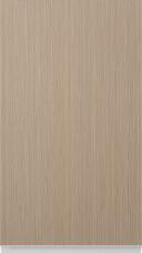 Melamine door, Structure, TME60P4A, Zebrano Sand (ph49 white handle)