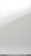 Lacquered door, Variant, TML874A, White, highgloss  (ph50 MetalGrey handle)