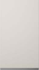 Lacquered door, Variant, TML874A, Seashell white, matt  (ph41 black handle)