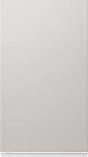 Lacquered door, Variant, TML874A, Light grey, satin  (ph49 white handle)
