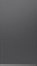 Lacquered door, Variant, TML874A, Graphite grey, satin  (ph41 black handle)
