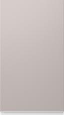 Lacquered door, Variant, TML874A, Cashmere, satin  (ph49 white handle)