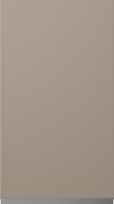 Lacquered door, Variant, TML874A, Stone Grey, satin (ph41 black handle)