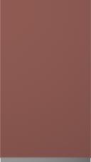 Lacquered door, Variant, TML874A, Rusty red, matt  (ph41 black handle)