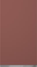 PerfectSence door, Variant, TML874A, Rusty red, matt  (ph50 MetalGrey handle)