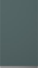 Lacquered door, Variant, TML874A, Stone green, matt  (ph41 black handle)