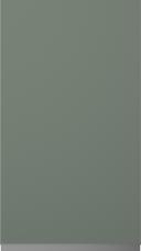 Lacquered door, Variant, TML874A, Reed green, matt  (ph41 black handle)