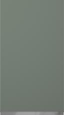 Lacquered door, Variant, TML874A, Reed green, matt  (ph50 MetalGrey handle)