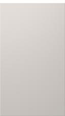 Lacquered door, Variant, TML874Y, Light grey, satin  (ph49 white handle)