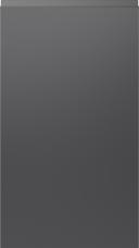 Lacquered door, Variant, TML874Y, Graphite grey, satin  (ph41 black handle)