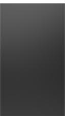 Lacquered door, Variant, TML874Y, Jet black, satin (ph49 white handle)