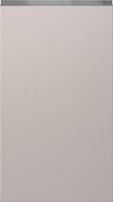 Lacquered door, Variant, TML874Y, Cashmere, satin  (ph50 MetalGrey handle)