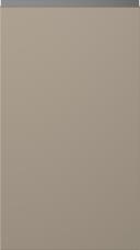 Lacquered door, Variant, TML874Y, Stone Grey, satin (ph41 black handle)