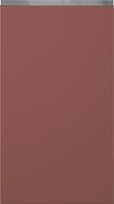 Lacquered door, Variant, TML874Y, Rusty red, matt  (ph50 MetalGrey handle)