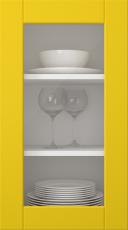 Painted door, Effect, TMU10LA, Yellow (clear glass)