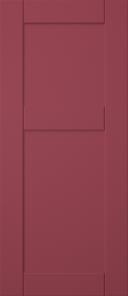 Painted door, Simple, TMU13KPO, Cranberry