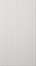 Painted door, Groove, TMU73, Arctic White